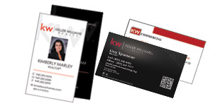 Keller Williams Business Card Section