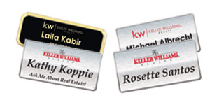 Keller Williams Name Badge Section