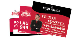 Keller Williams Open House Sign Section
