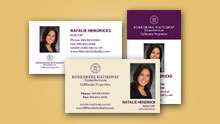 Berkshire Business Card Template Section