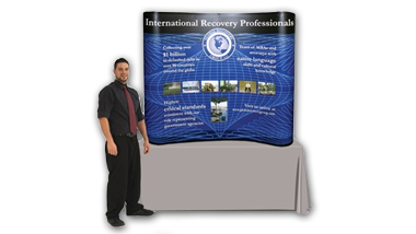 6ft tabletop popup display