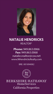 berkshire hathaway business cards - Vertical - Business Card Template - V6-Photo