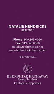 berkshire hathaway business cards - Vertical - Business Card Template - V6