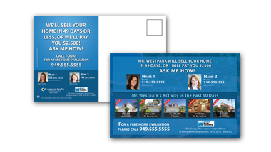 Evergreen - Post Card - ev-pc-blue-0015