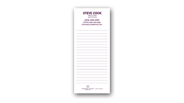 Berkshire Hathaway - 3x8 - Notepad - 02